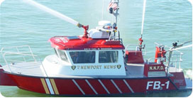 Dedication of Carl Brashear fireboat