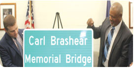 Lincoln Parkway bridge named after Carl Brashear